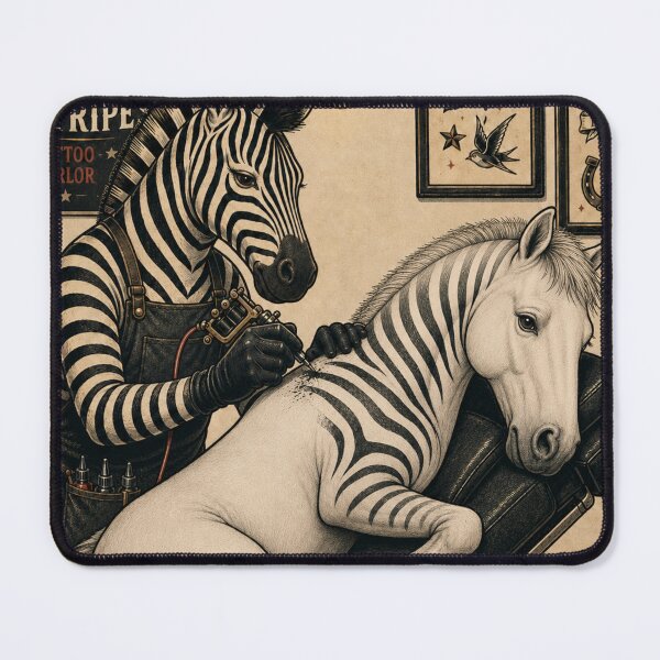 Item preview, Zebra tattoo designed and sold by sulikk.