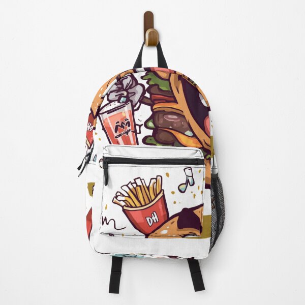 Item preview, Funny Inappropriate Crazy Burger | Fast Food Cartoon Humor Graphic T-Shirt designed and sold by Vvmd.