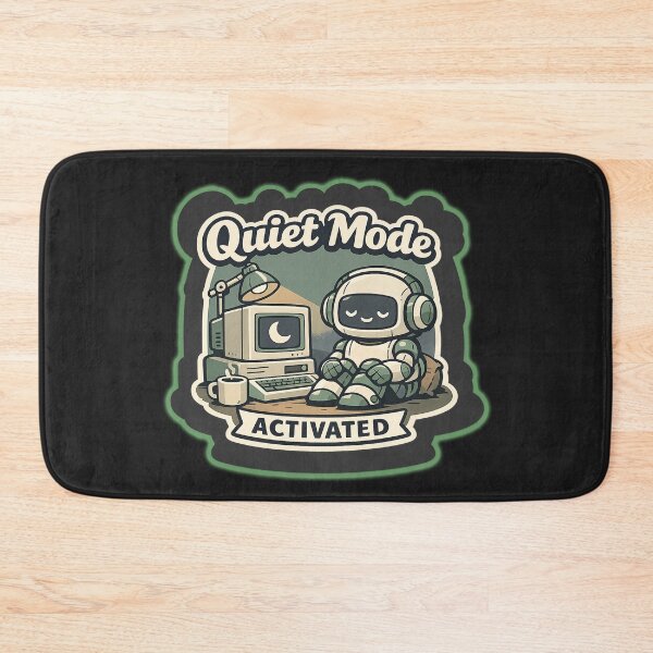 Item preview, Quiet Mode Activated designed and sold by QuietNovaShop.