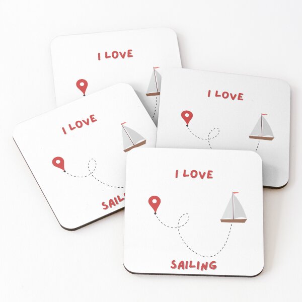 Item preview, I love sailing designed and sold by Tshirtmania4you.