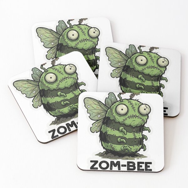 Item preview, Zom-Bee: The Stitched Undead Worker Bee Aesthetic designed and sold by LatonaDesign.