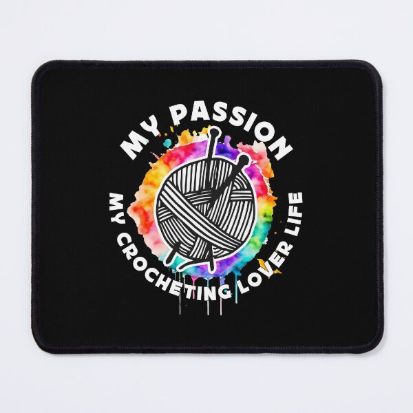 Item preview, Crocheting Lover My Passion My Crocheting Knitting designed and sold by tshirtconcepts.
