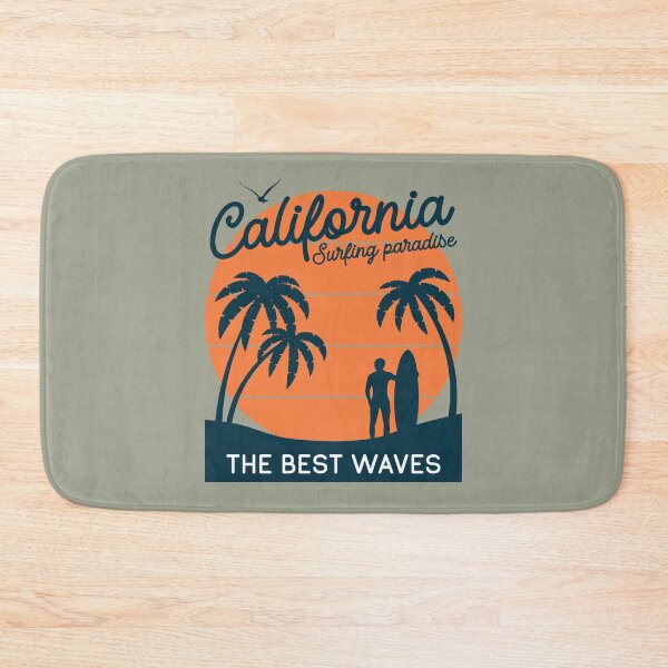 Item preview, California Surfing Paradise, The Best Waves Funny Gifts for Surfing Lover designed and sold by MalwasBasket.
