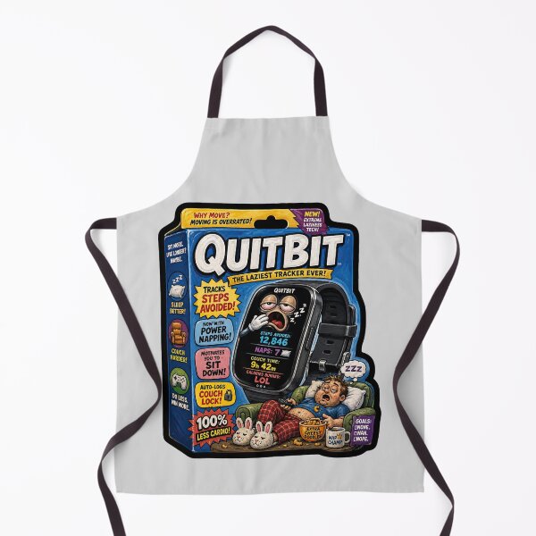 Item preview, QuitBit Parody Sticker designed and sold by digital-savant.