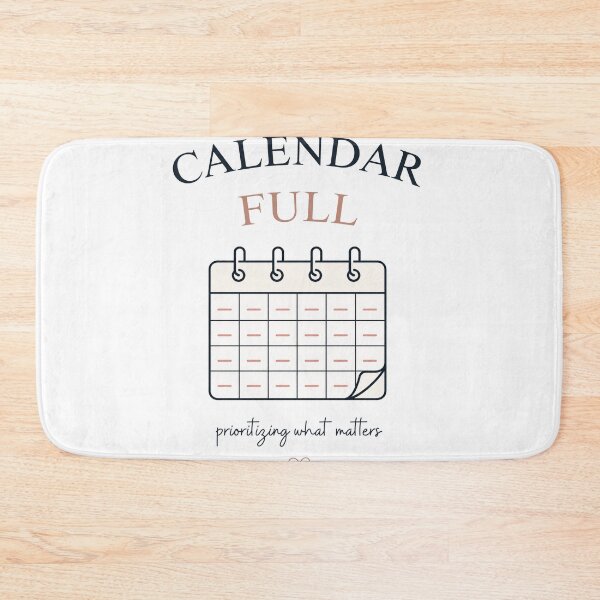 Item preview, Calendar Full – Funny Office Humor Design designed and sold by PlayfulPixelCo.