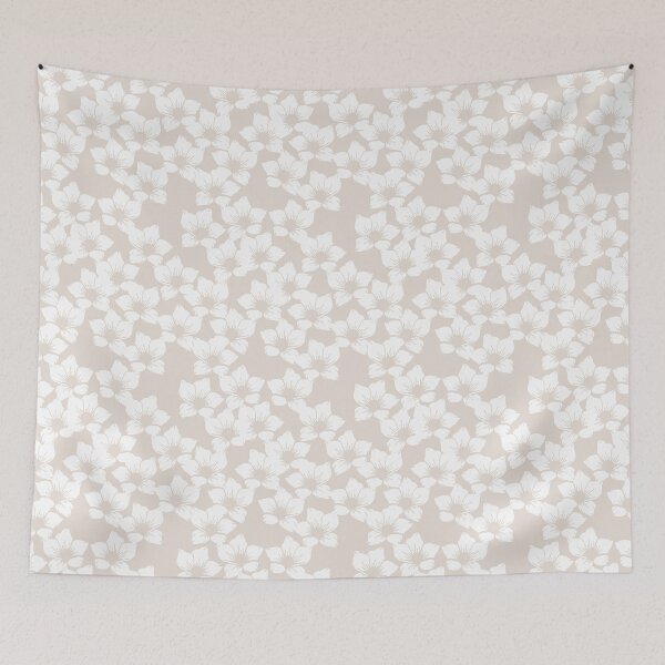 Item preview, Cottagecore Pastel Floral Stripes designed and sold by SILVERAPPLE.