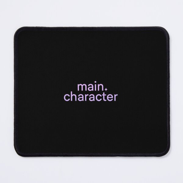 Item preview, Main Character Aesthetic Minimal Text designed and sold by GreatArtista.