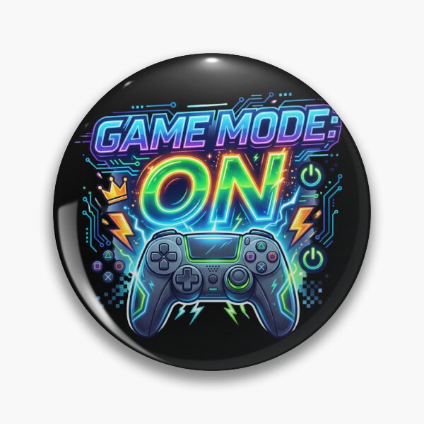 Item preview, Game Mode: ON – Gamer Gaming Setup Design designed and sold by StoneByTheMoon.