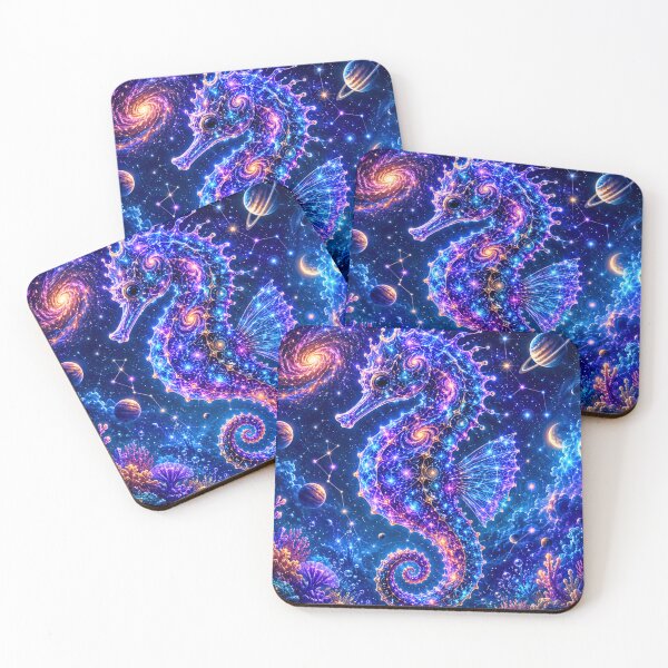 Item preview, Cosmic Seahorse Galaxy Art designed and sold by Moe Corday Studios.