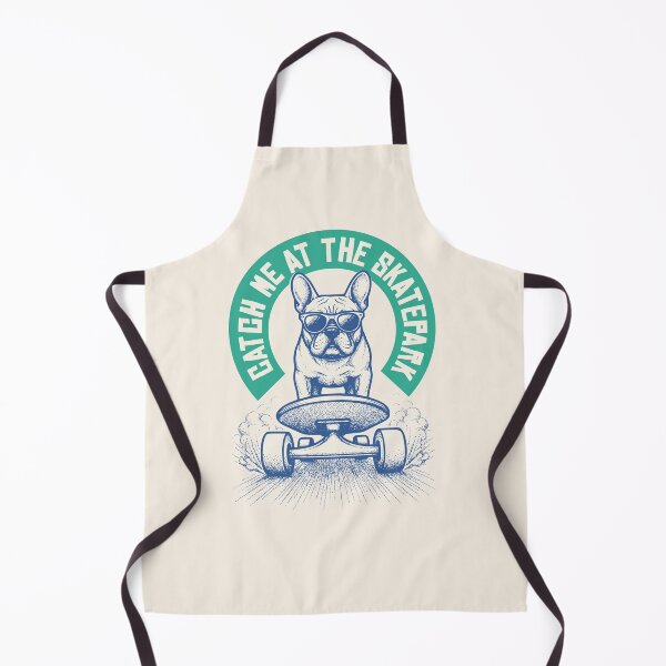 Item preview, Funny Frenchie Riding Skateboard Skatepark Design designed and sold by LinaValearte.
