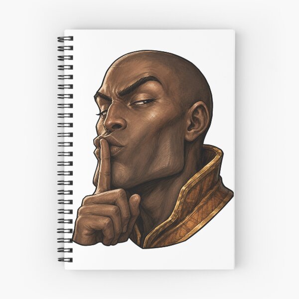 Item preview, Nazeem Mewing Skyrim Meme designed and sold by StickerShed.