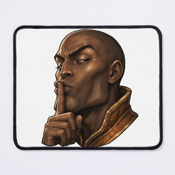 Item preview, Nazeem Mewing Skyrim Meme designed and sold by StickerShed.