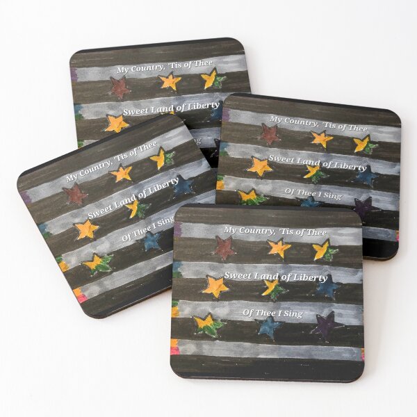 Item preview, My Country Tis of Thee Rainbow Stars and Stripes  designed and sold by DancingCreek.