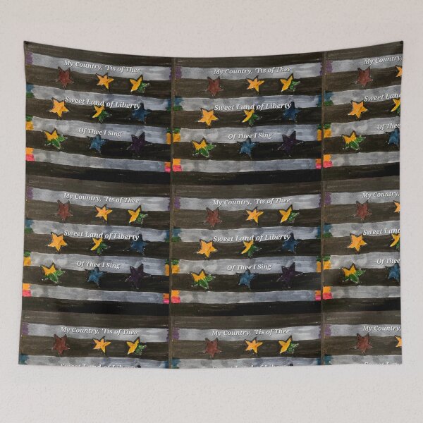 Item preview, My Country Tis of Thee Rainbow Stars and Stripes  designed and sold by DancingCreek.