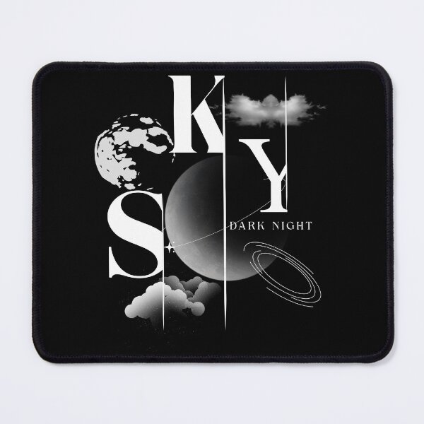 Item preview, Sky Dark Night Moon and Clouds Streetwear designed and sold by Tamawy.