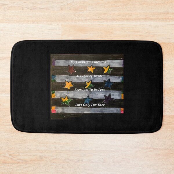 Item preview, Freedom To Be Free Rainbow Stars and Stripes  designed and sold by DancingCreek.