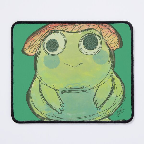 Item preview, Cute Mushroom Frog Cottagecore Illustration designed and sold by CorazonDQuetzal.