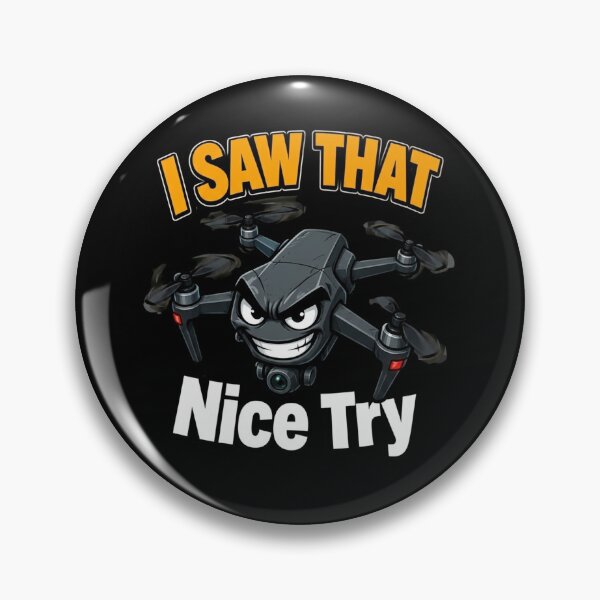 Item preview, I Saw That Funny Cartoon Drone T-Shirt designed and sold by M.Store.