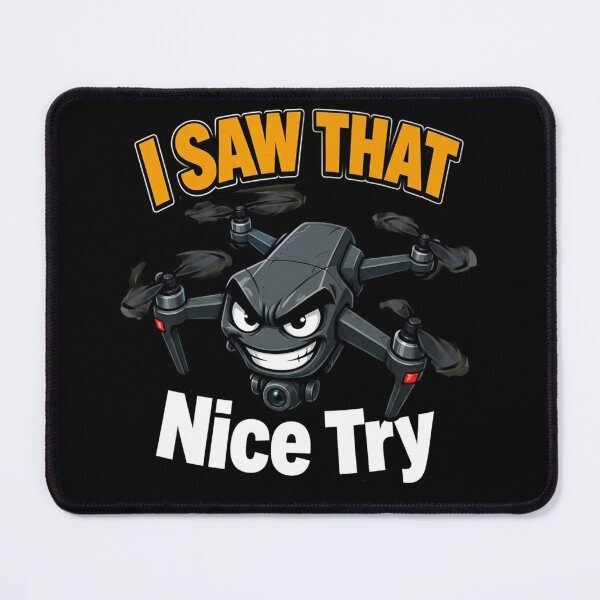 Item preview, I Saw That Funny Cartoon Drone T-Shirt designed and sold by M.Store.
