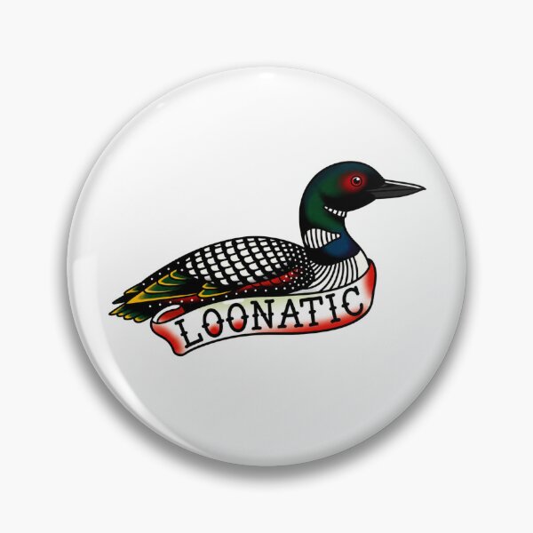 Item preview, LOONATIC Loon Bird designed and sold by CoquetteGoose.