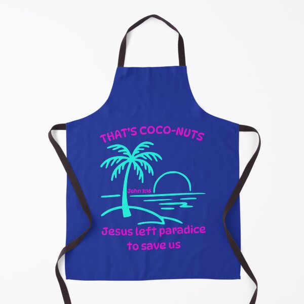 Item preview, That's Coconuts Jesus Saves John 316 Love Palm Tree Tropical Beach Summer Bright Colors designed and sold by Forevermore.