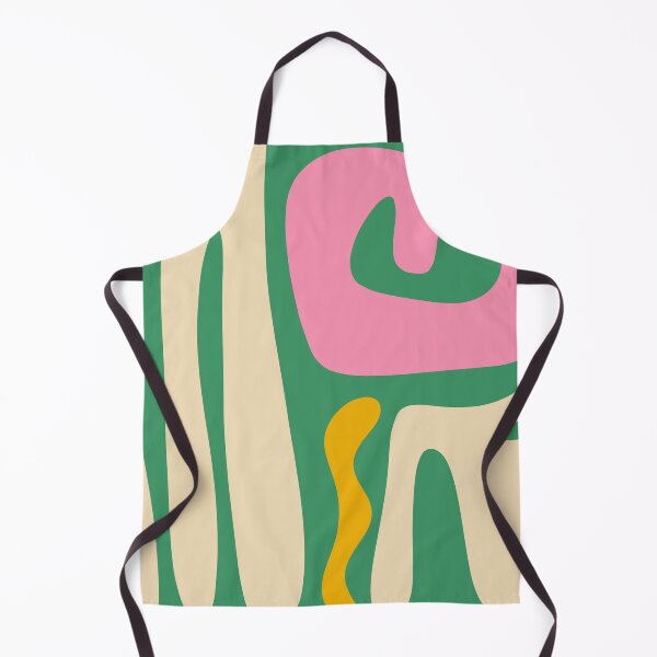 Item preview, Abstract Retro Colorful Kwaito Pattern Green Pink Mustard designed and sold by kierkegaard.