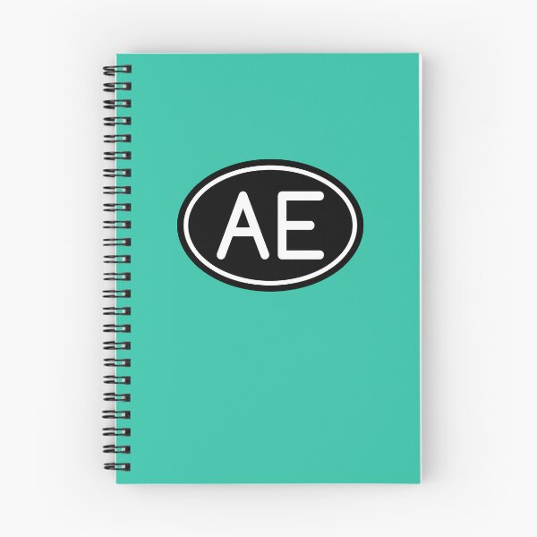 Item preview, Letras blancas ovaladas con monograma de iniciales AE designed and sold by Jeallan Designs.