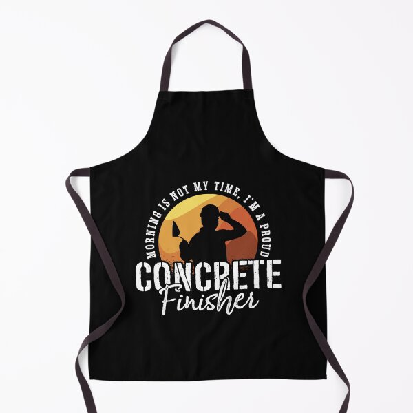 Item preview, Concrete Finisher Morning Is Not My Time Concreter designed and sold by tshirtconcepts.