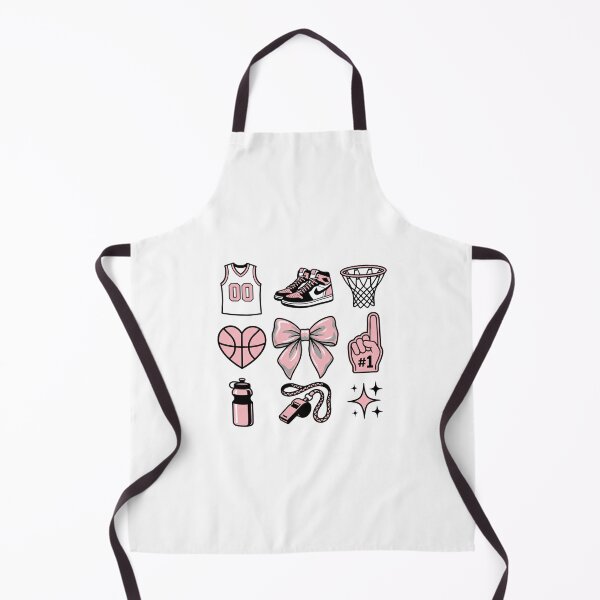 Item preview, Coquette Basketball Pink Bow Aesthetic Cute Girly Basketball Sports Collage designed and sold by get55shirt.