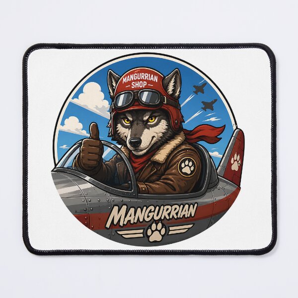 Item preview, The Sky Wolf Aviator designed and sold by Mangurrian Shop.