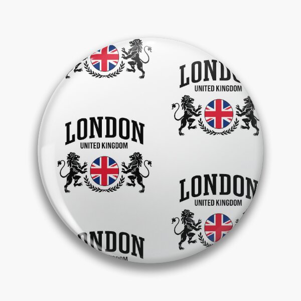 Item preview, London United Kingdom Heritage Shirt | British Lion Crest Design | London England Travel Souvenir Tee designed and sold by GarnerSupplyCo.