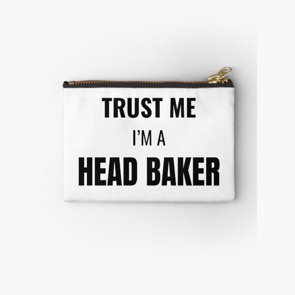 Item preview, Trust Me I'm a Head Baker (Black) designed and sold by ShipCrewNation.