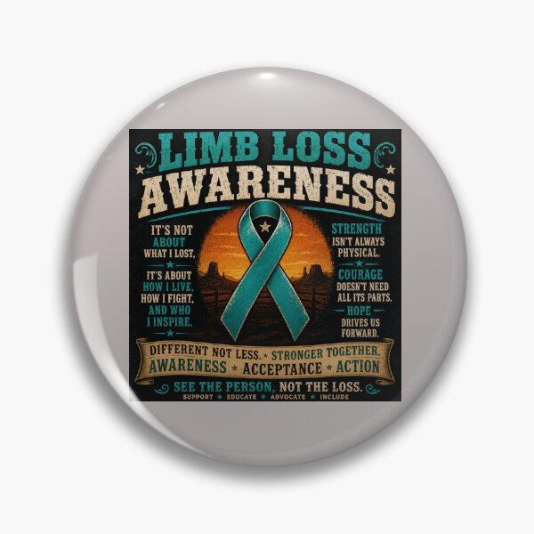 Item preview, Limb Loss Awareness 2 designed and sold by LewpyG.