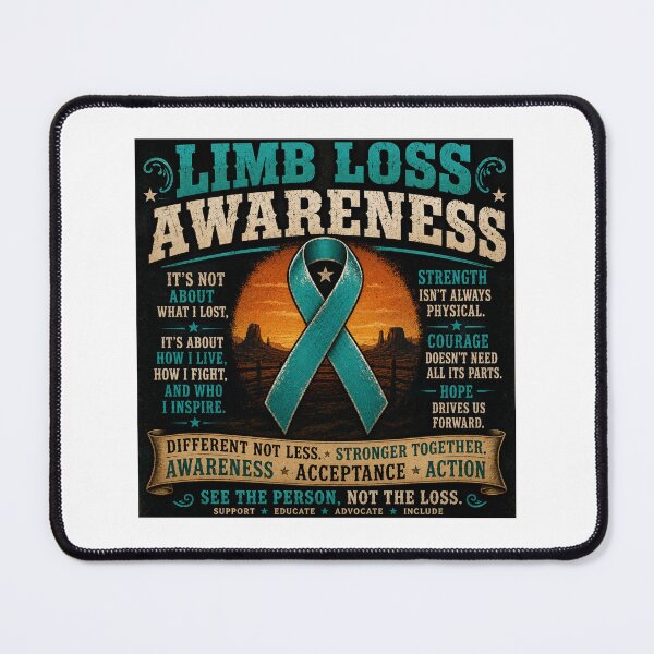 Item preview, Limb Loss Awareness 2 designed and sold by LewpyG.
