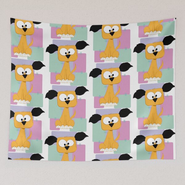 Item preview, Caramel dog designed and sold by Alê Diaz Design Studio.