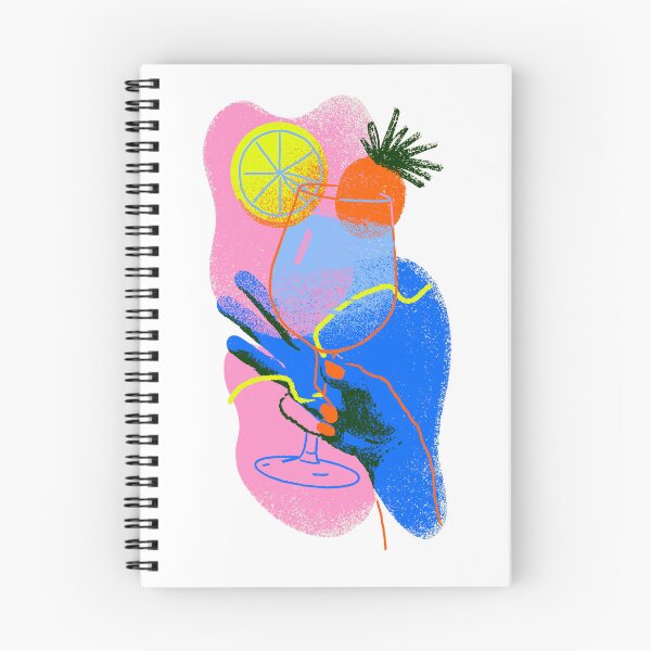 Item preview, Abstract Retro Cocktail Sip - Vibrant Pop Art Illustration designed and sold by Ramona-Gliga.