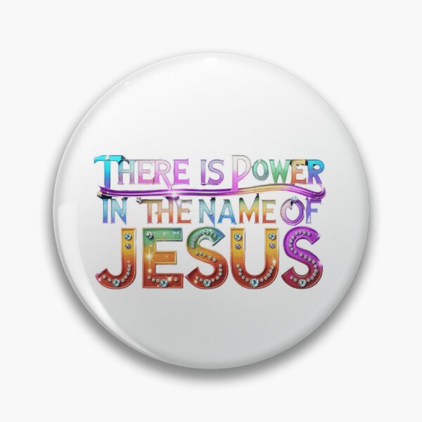 Item preview, There is Power in the name of JESUS - Christian Faith Typography  designed and sold by KALDESIGNS777.