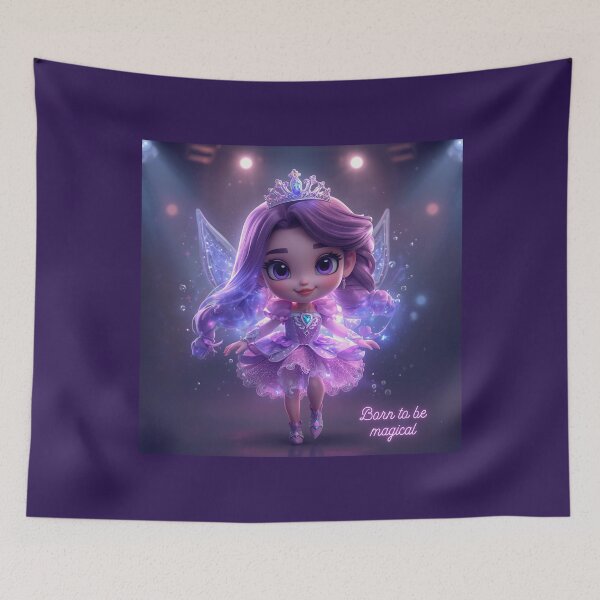 Item preview, Born to be Magical Cute 3D Fairy Princess designed and sold by TheFrameVault.