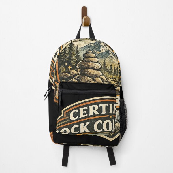 Item preview, Certified Rock Collector, Vintage Rockhound Badge, Geology and Hiking Adventure Design designed and sold by TulipsArtDesigns .