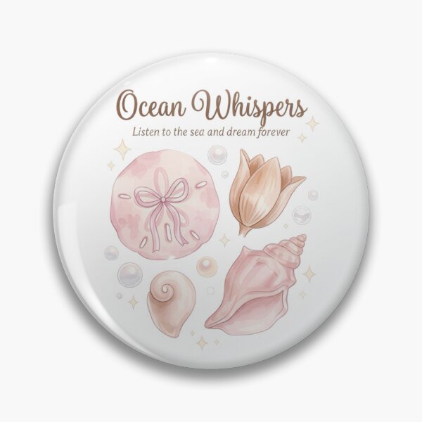 Item preview, Ocean Whispers – Listen to the Sea and Dream Forever Coastal Aesthetic Design designed and sold by Mialunaa.