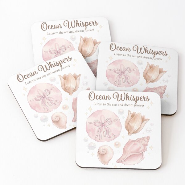 Item preview, Ocean Whispers – Listen to the Sea and Dream Forever Coastal Aesthetic Design designed and sold by Mialunaa.