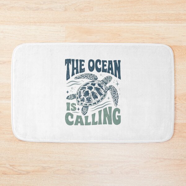 Item preview, The Ocean Is Calling Sea Turtle Vintage Beach Graphic designed and sold by AveniaOficial.