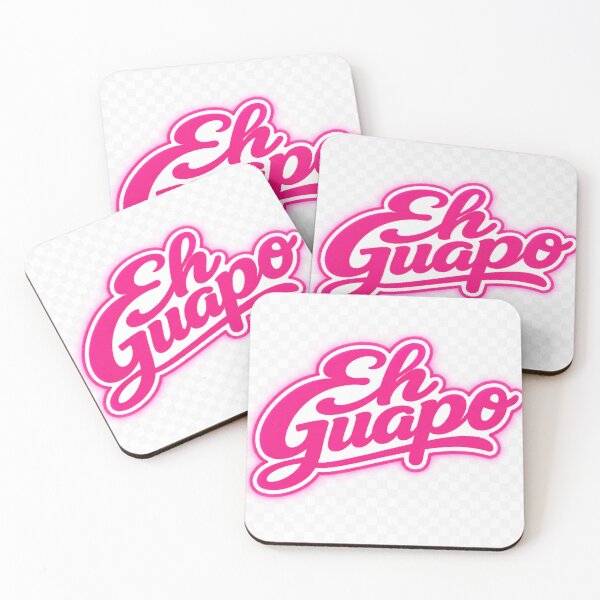 Item preview, Hey Guapo - Pink Retro Logo designed and sold by shawachester.
