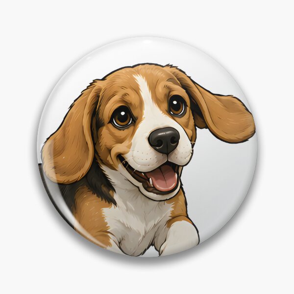 Item preview, Cute Beagle Dog Illustration | Beagle Puppy Art | Dog Lover Design designed and sold by NeutronDesign.