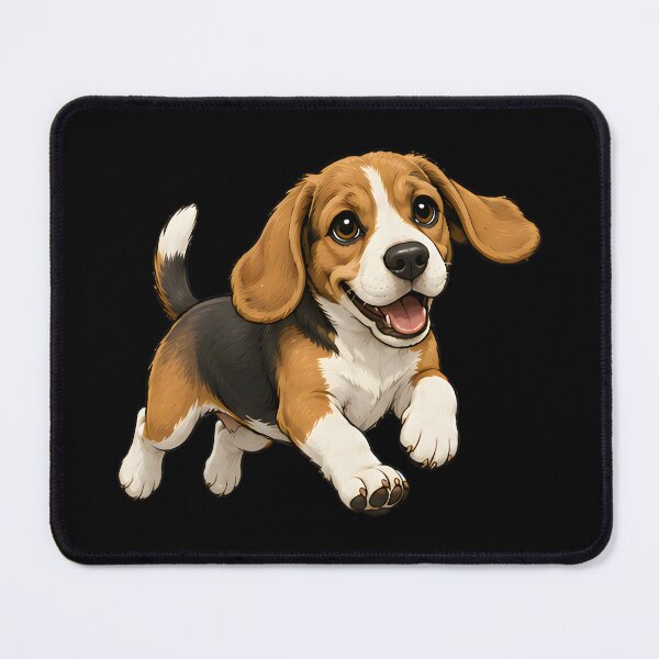 Item preview, Cute Beagle Dog Illustration | Beagle Puppy Art | Dog Lover Design designed and sold by NeutronDesign.