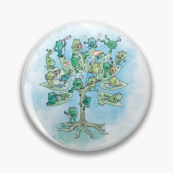 Item preview, Hampshire College Tree Frogs designed and sold by marktuchman.