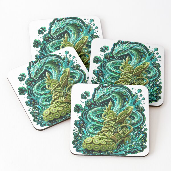 Item preview, Emerald Kiwi Cobra Fantasy Footwear Sticker designed and sold by Imaginarium of Chaos falcon88 .