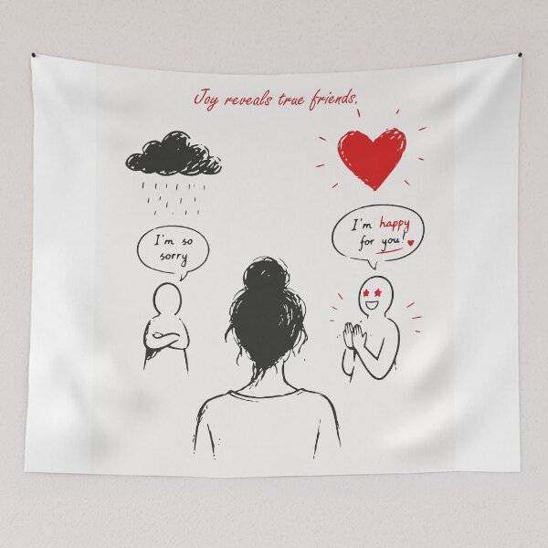 Item preview, True Friendship Quote Print, Minimalist Friendship Art, Meaningful Relationship Print, Emotional Support Decor, Best Friend Gift designed and sold by Studio pod Burom.