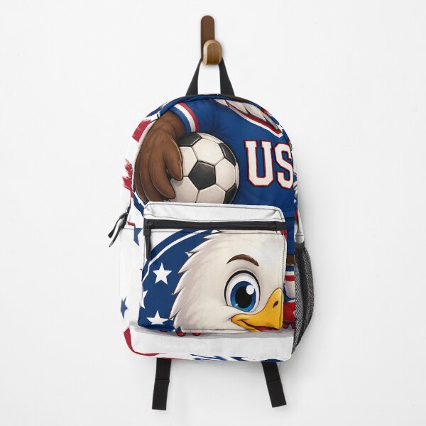Item preview, Born to Play USA Soccer Eagle . Patriotic Football Mascot designed and sold by aminz4.