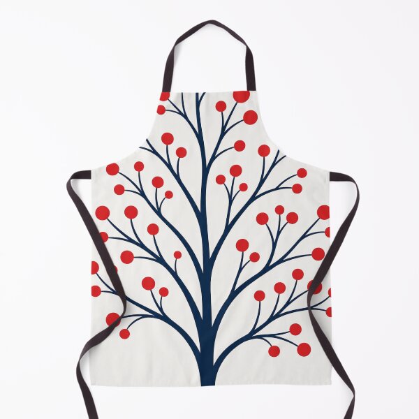 Item preview, Midnight Rowan Navy and Red Tree designed and sold by OpenFieldNotes.